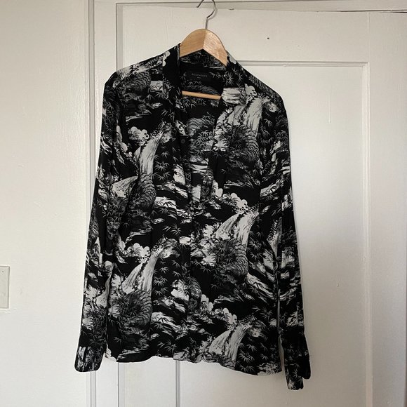 Allsaints Summer Nights Shirt - Picture 1 of 3